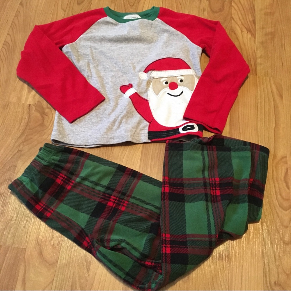Fleece Santa Pajamas